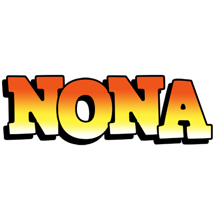 Nona sunset logo