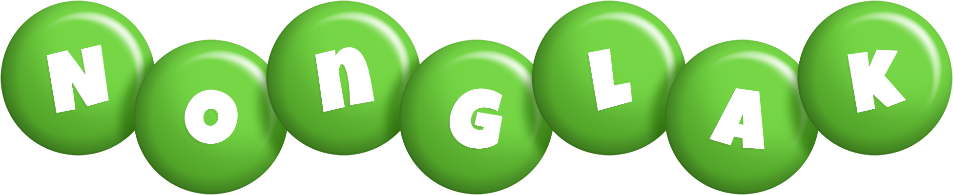 Nonglak candy-green logo