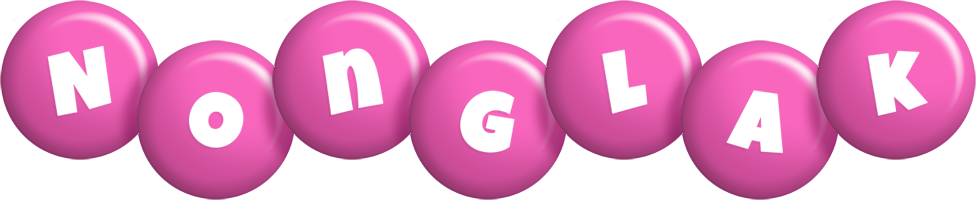 Nonglak candy-pink logo