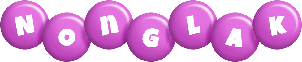 Nonglak candy-purple logo