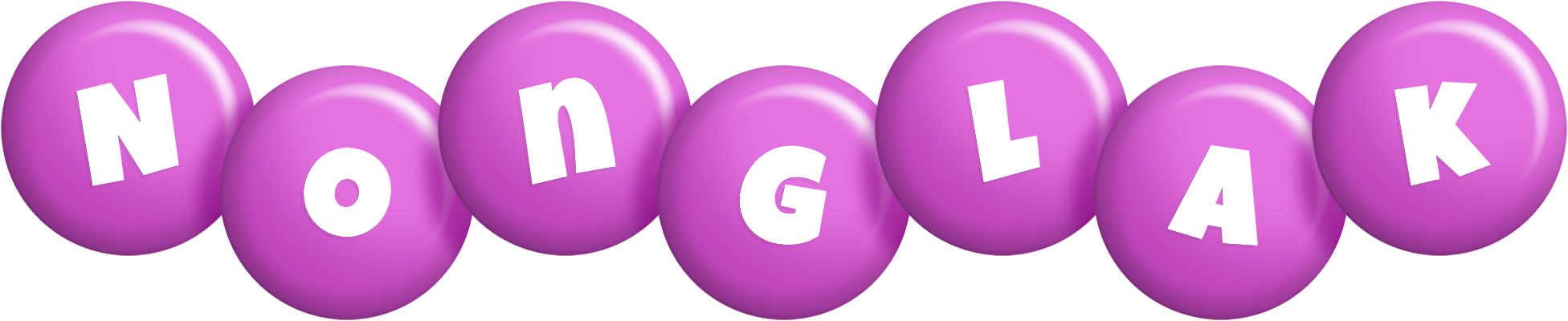 Nonglak candy-purple logo