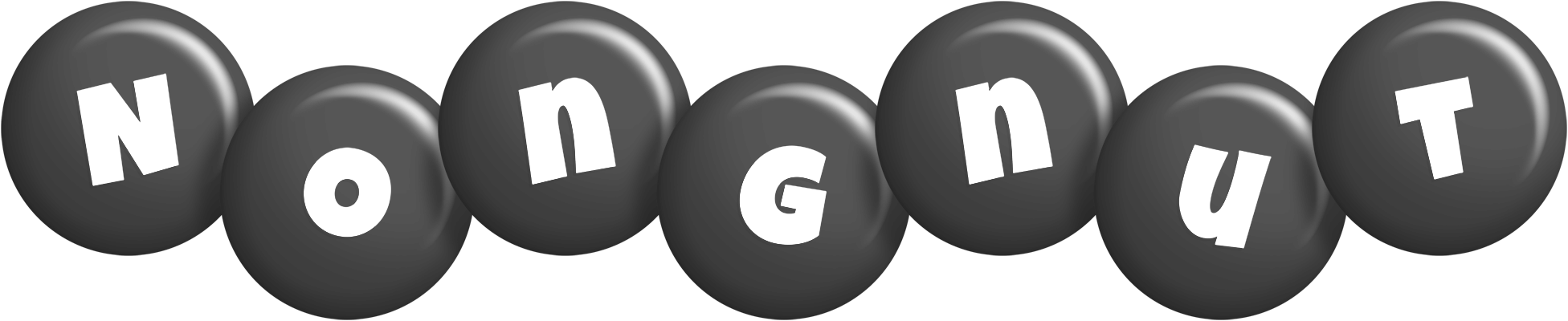 Nongnut candy-black logo
