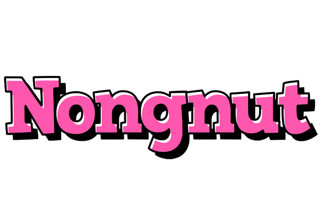 Nongnut girlish logo