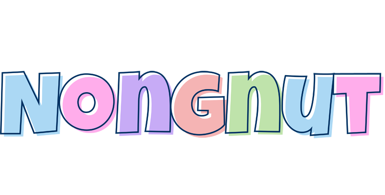 Nongnut pastel logo