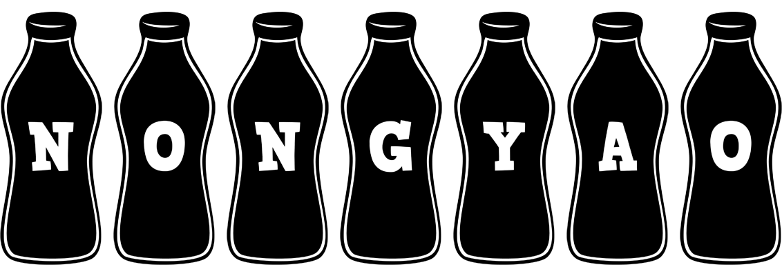 Nongyao bottle logo