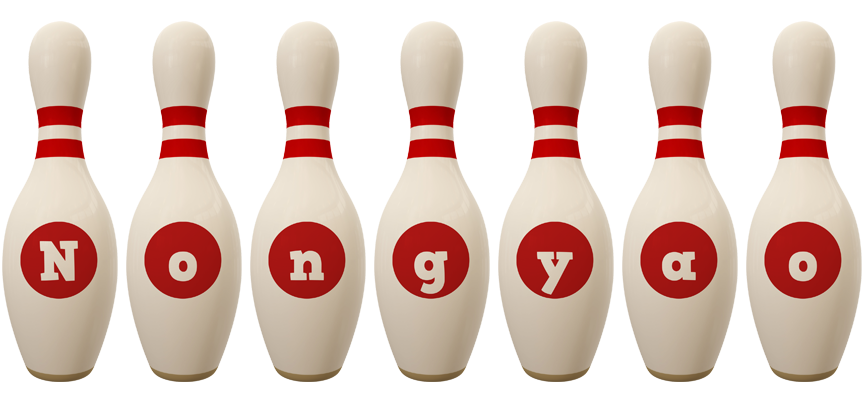 Nongyao bowling-pin logo