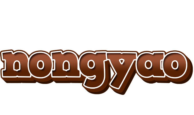 Nongyao brownie logo