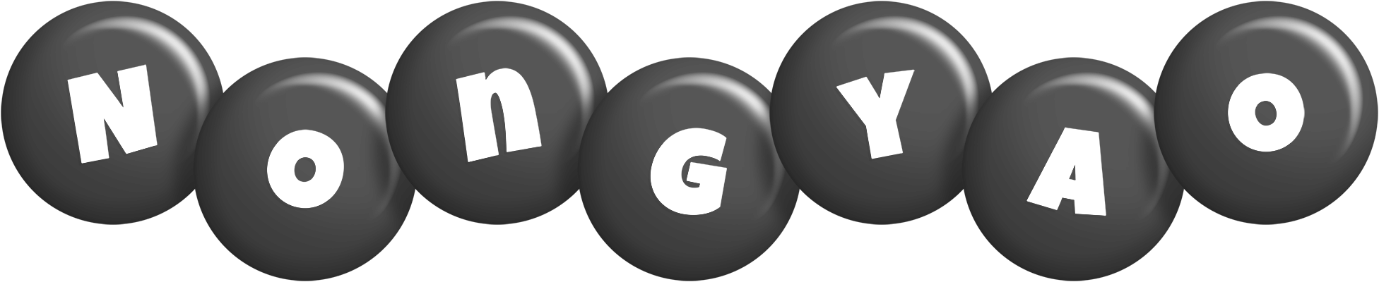 Nongyao candy-black logo