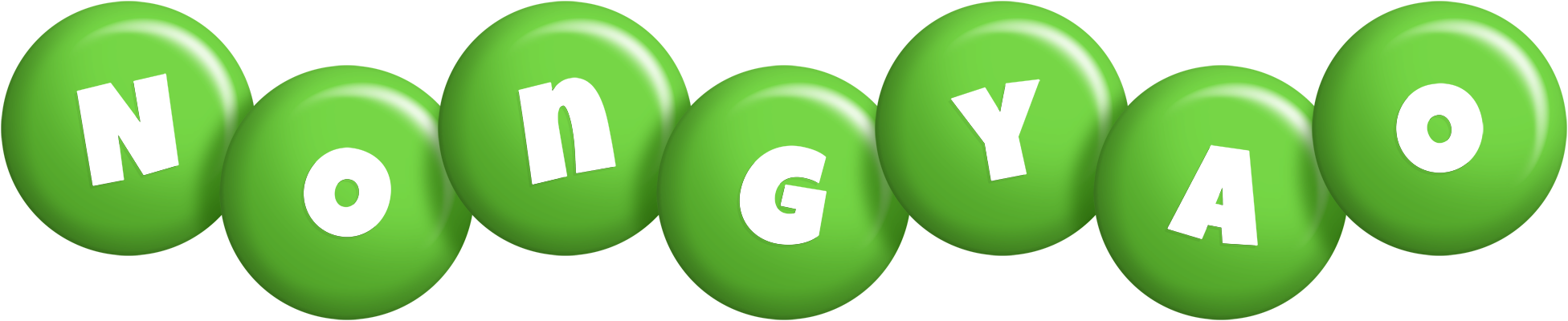 Nongyao candy-green logo