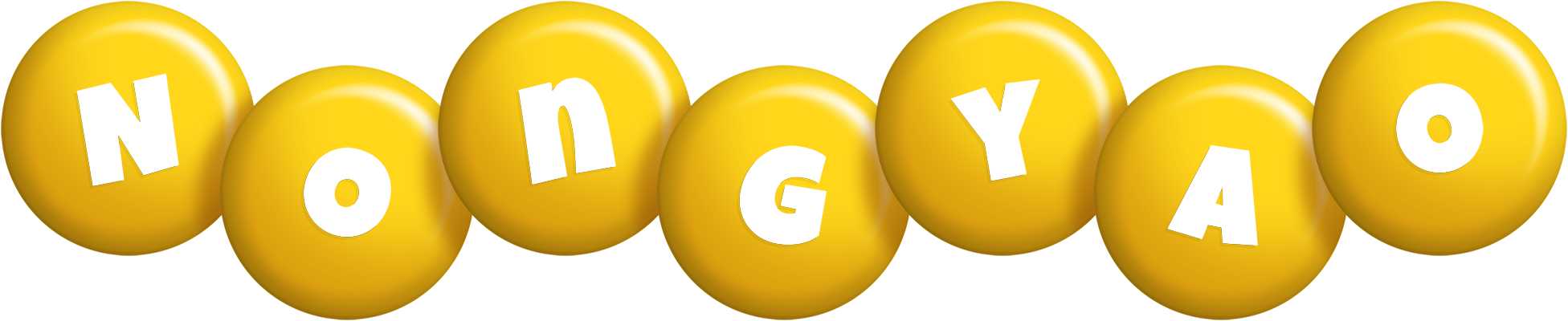 Nongyao candy-yellow logo
