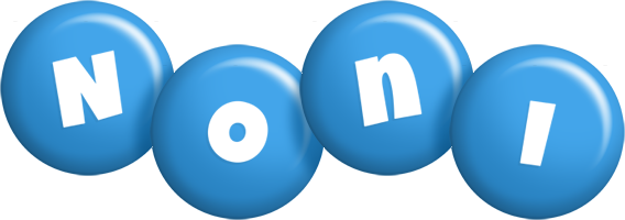 Noni candy-blue logo