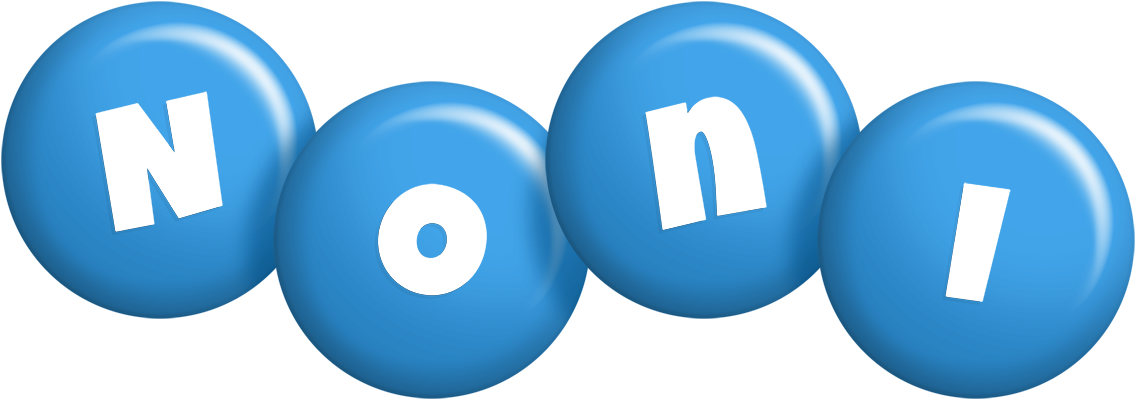 Noni candy-blue logo