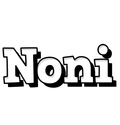 Noni snowing logo