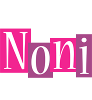 Noni whine logo