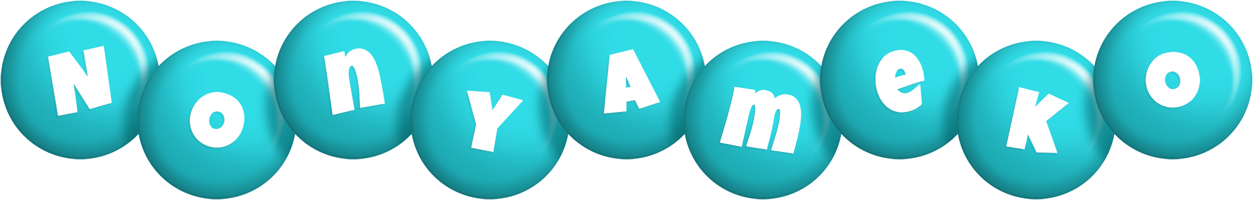 Nonyameko candy-azur logo