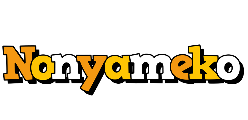 Nonyameko cartoon logo