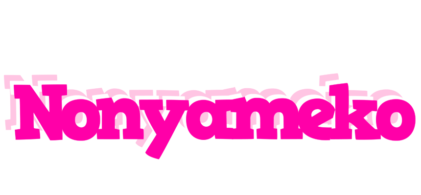 Nonyameko dancing logo