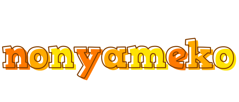 Nonyameko desert logo