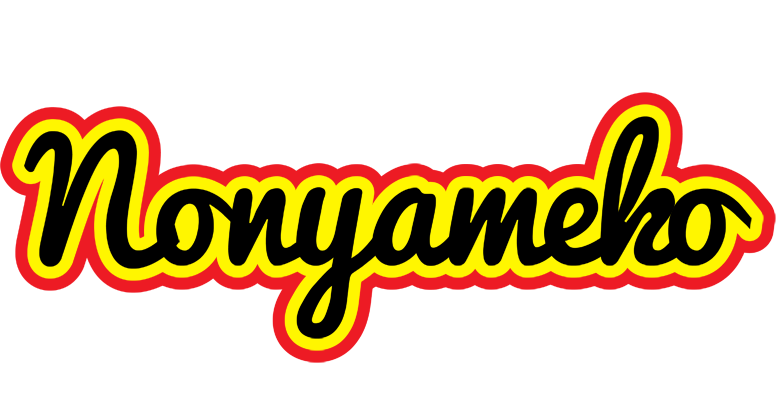 Nonyameko flaming logo