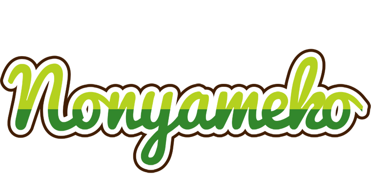 Nonyameko golfing logo