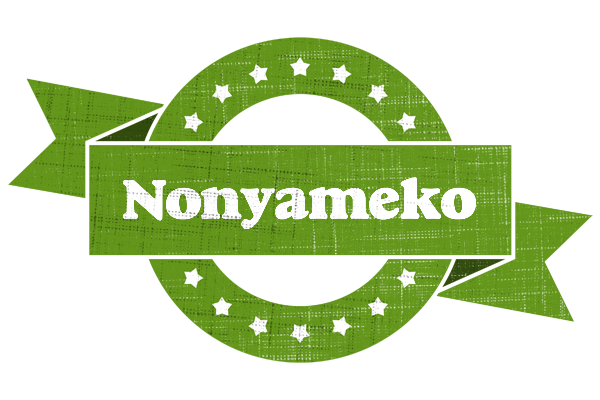 Nonyameko natural logo
