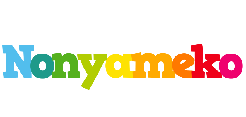 Nonyameko rainbows logo