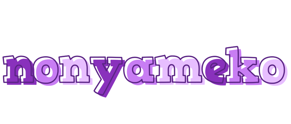 Nonyameko sensual logo