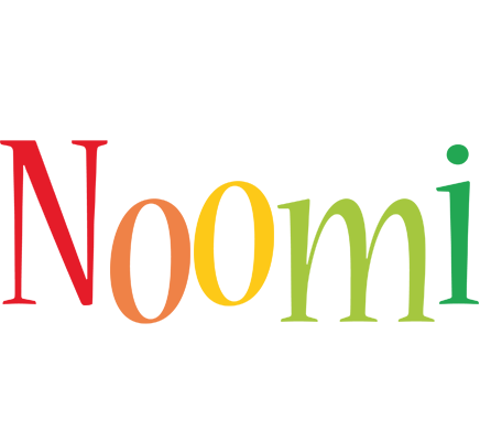 Noomi birthday logo