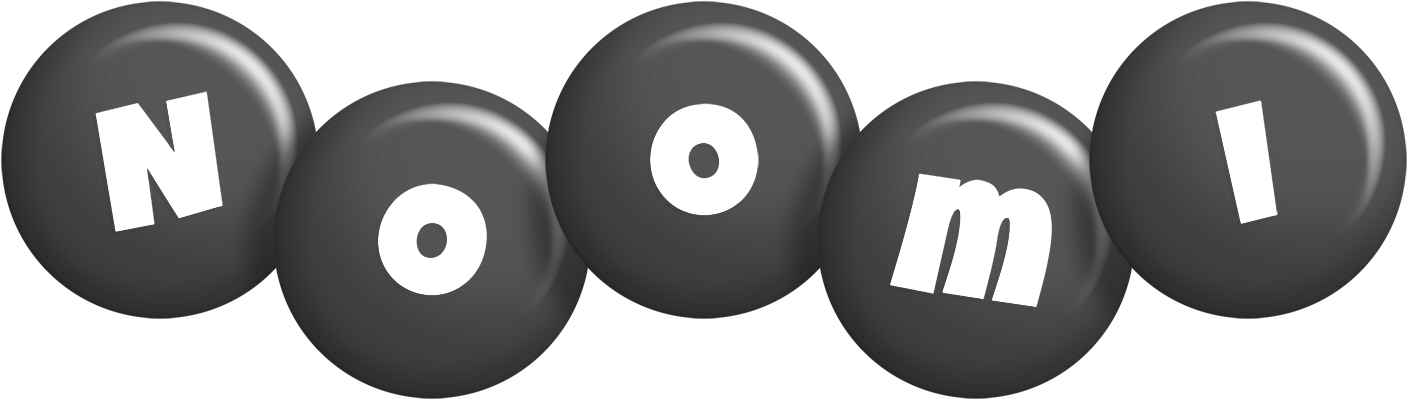 Noomi candy-black logo