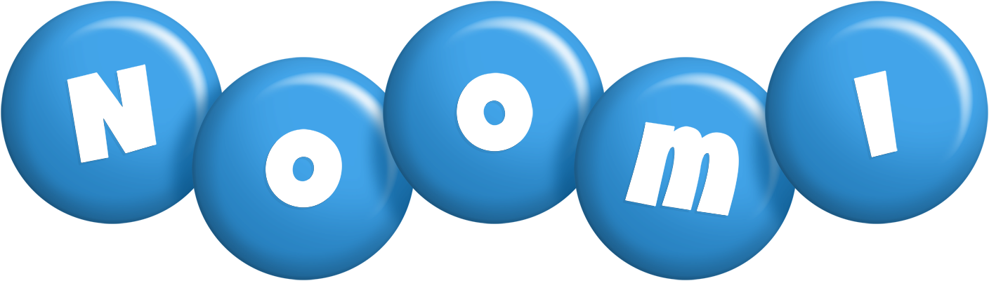 Noomi candy-blue logo