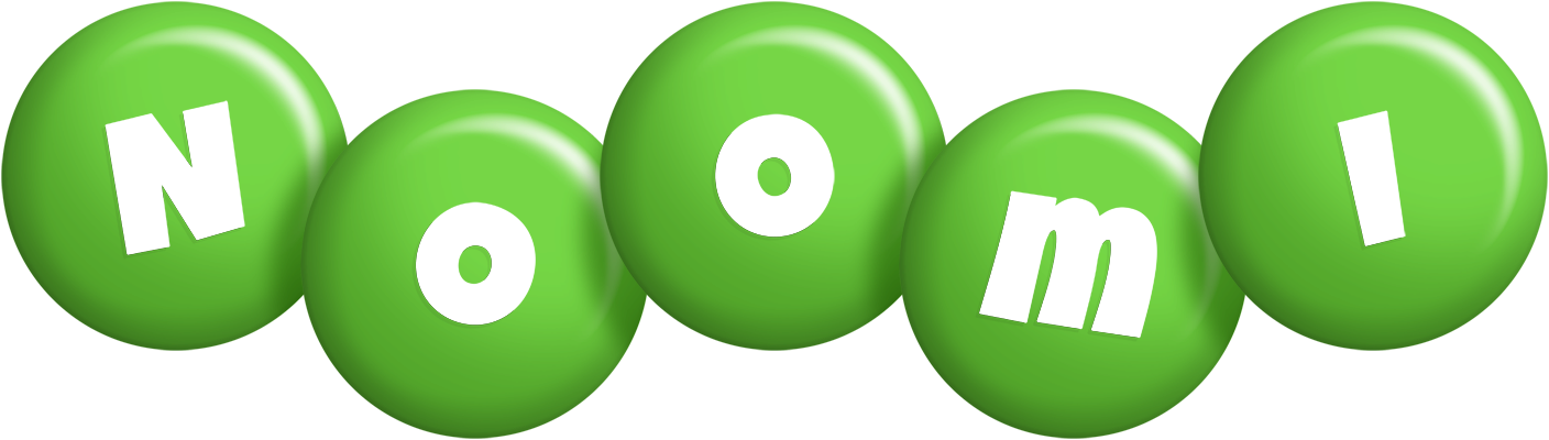 Noomi candy-green logo