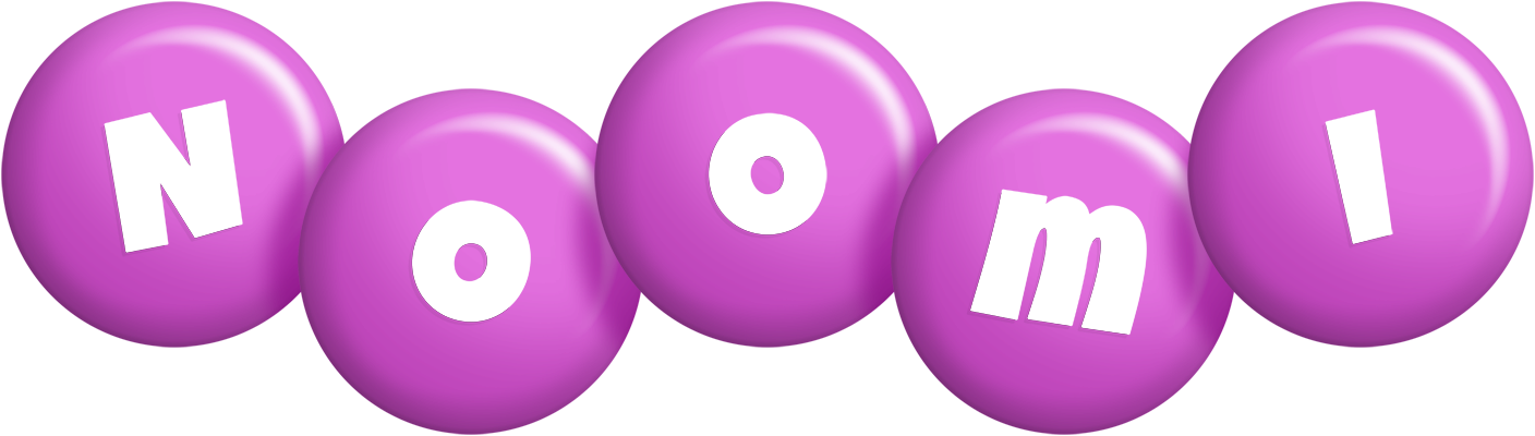 Noomi candy-purple logo