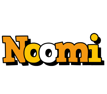 Noomi cartoon logo