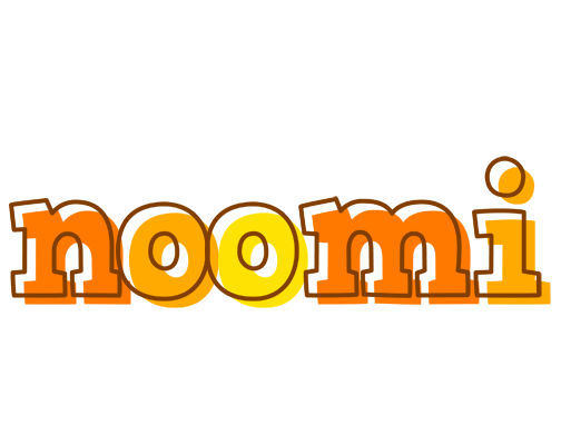 Noomi desert logo