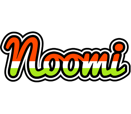 Noomi exotic logo