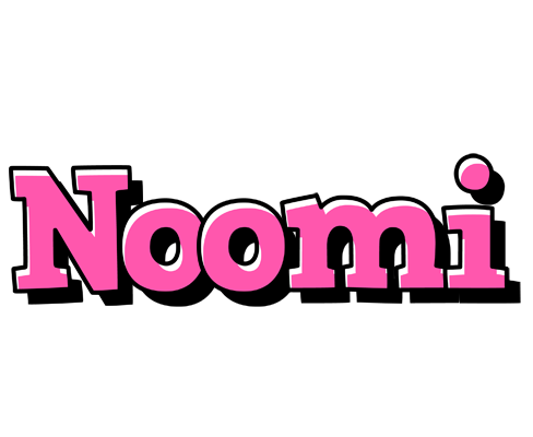 Noomi girlish logo