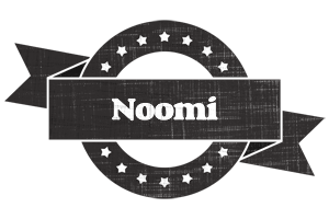 Noomi grunge logo