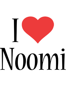 Noomi i-love logo