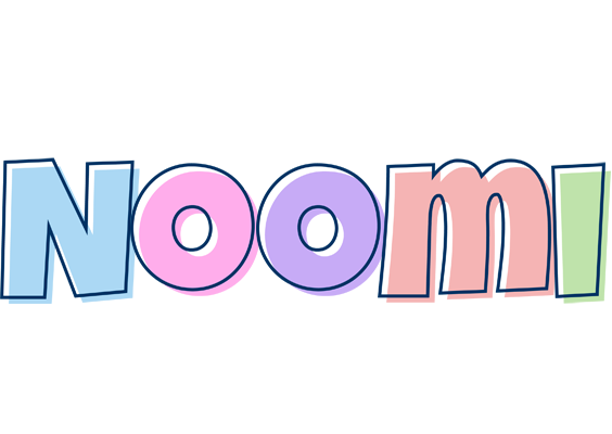 Noomi pastel logo