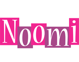 Noomi whine logo