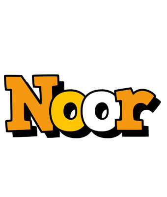 Noor cartoon logo