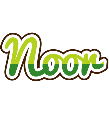 Noor golfing logo