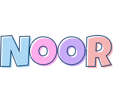 Noor pastel logo