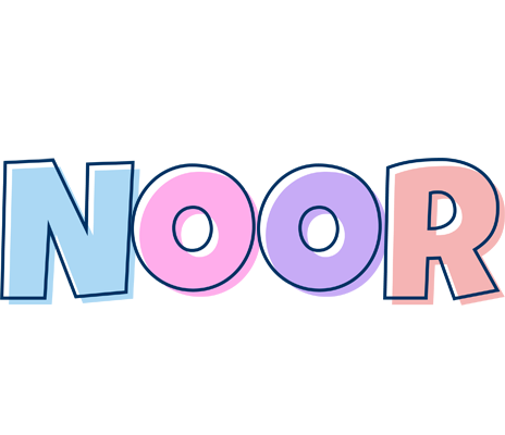 Noor pastel logo