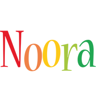 Noora birthday logo