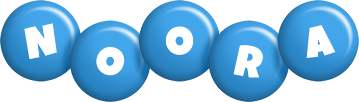 Noora candy-blue logo