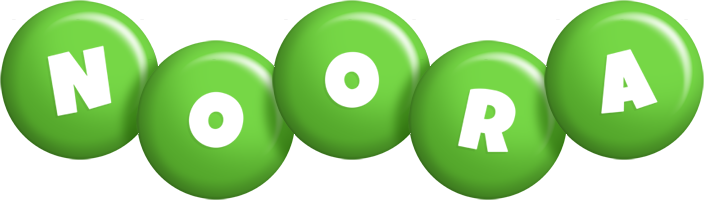 Noora candy-green logo