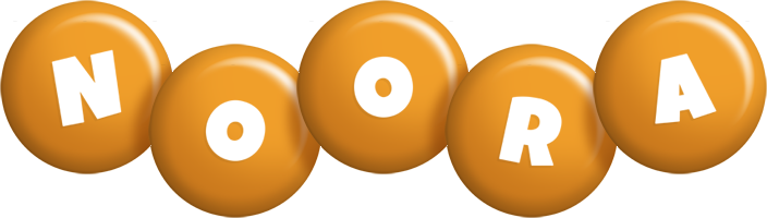 Noora candy-orange logo