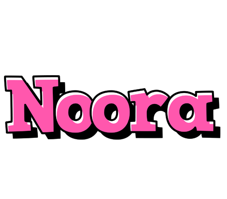 Noora girlish logo