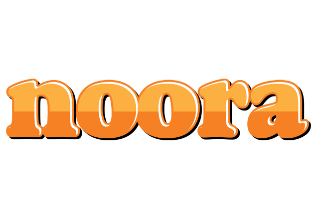 Noora orange logo